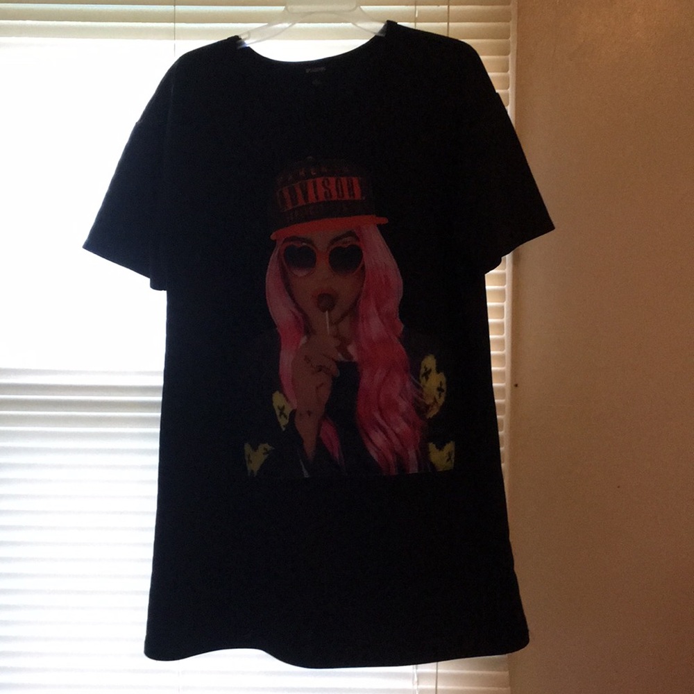 Graphic t-shirt dress